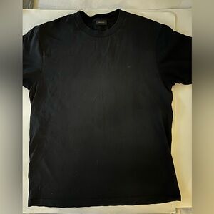 John Elliott Recycled Cotton University Tee, Men’s Size 1, Made In USA, Black